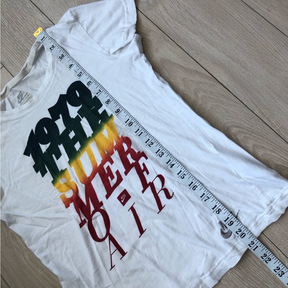 Nike 1979 The Summer of Air Logo Embroidered T Shirt Women’s Size XS - Picture 5 of 9